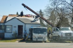 Roof Replacement in Process for Renton, WA, Home