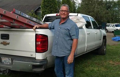 Roofer in Enumclaw, WA by company truck: Bruce's Roofing